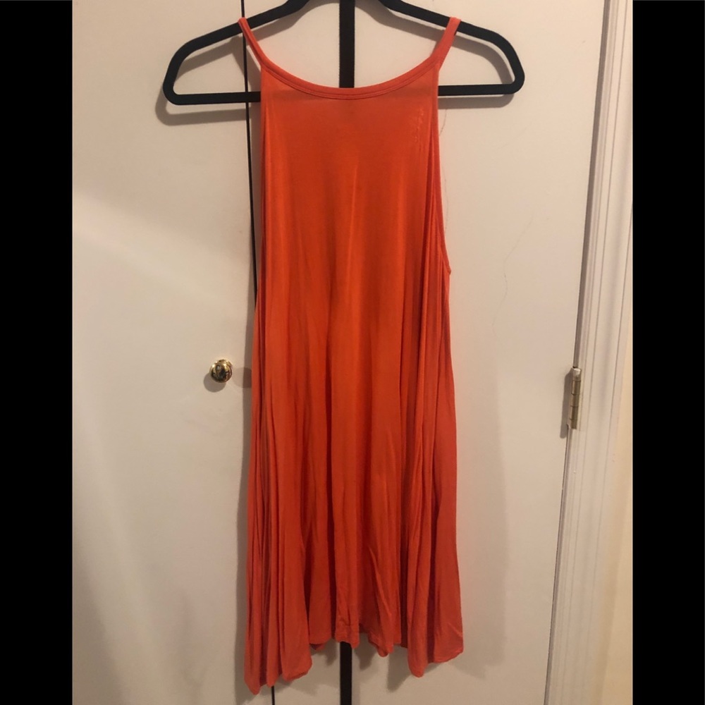 Old Navy Coral Swing Tank Dress Sz Small